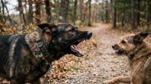 Skällande hund