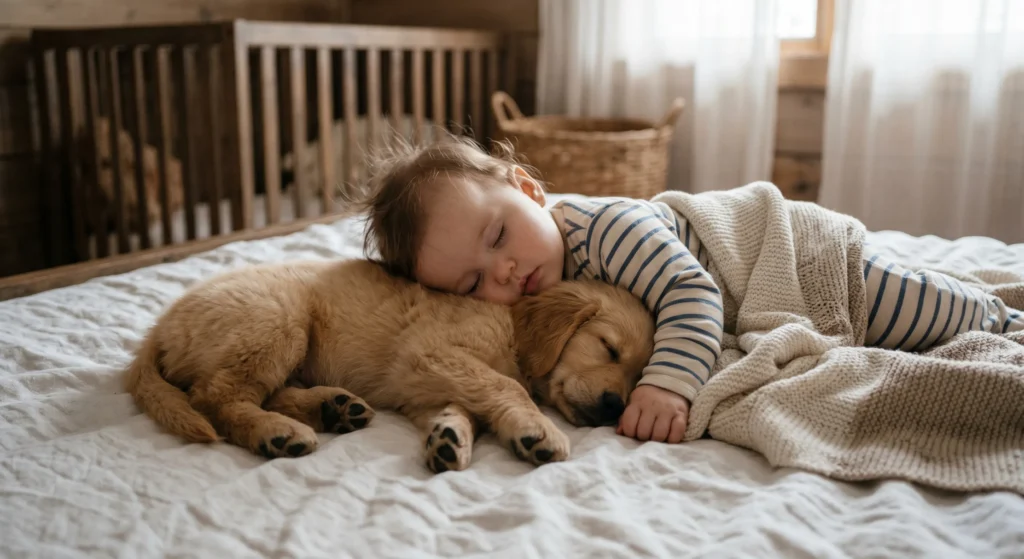 Finns det astmarisk att växa upp med hund